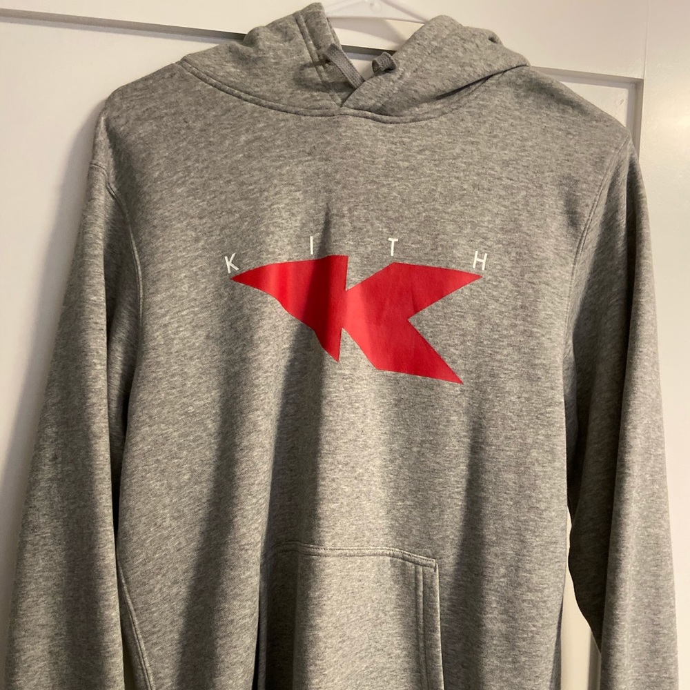 Kith Nike Flight Hoodie Grey